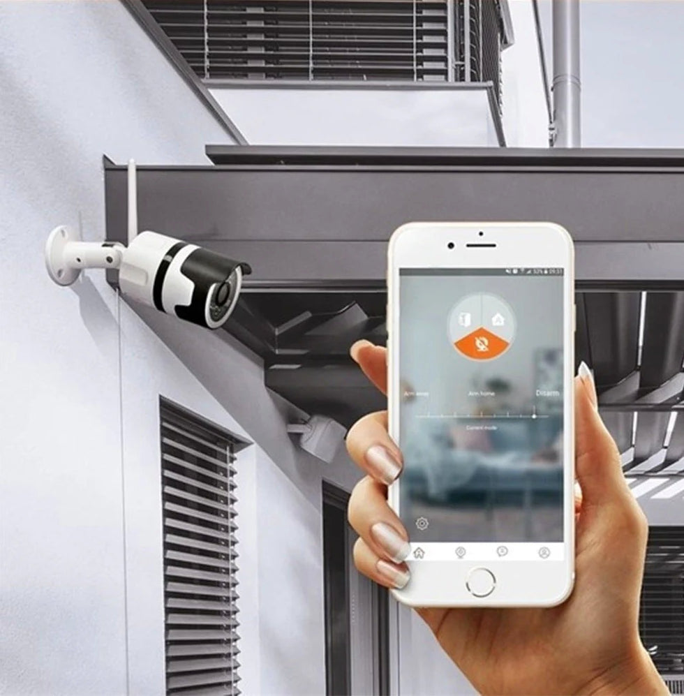 Telecamera Wi-Fi con 36 LED infrarossi, lente da 3.6mm, HD 1080P (3.0MP)