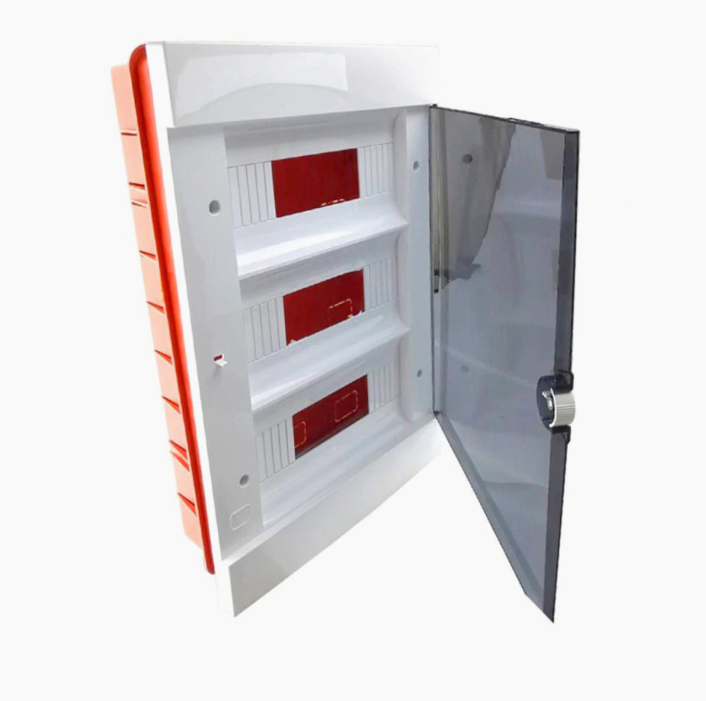 Quadro elettrico DIN 36 moduli – Centralino da incasso 3x12 con protezione IP40