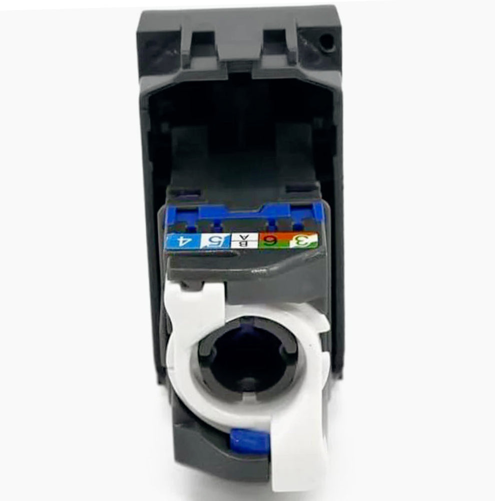 Presa di rete LAN RJ45 8P8C UTP Cat5e – 1 Porta, compatibile con Living Light International Air - ambraled