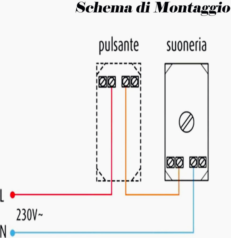 Ronzatore per sistema di allarme Matrix – suoneria acustica compatibile – avviso visivo e sonoro - ambraled