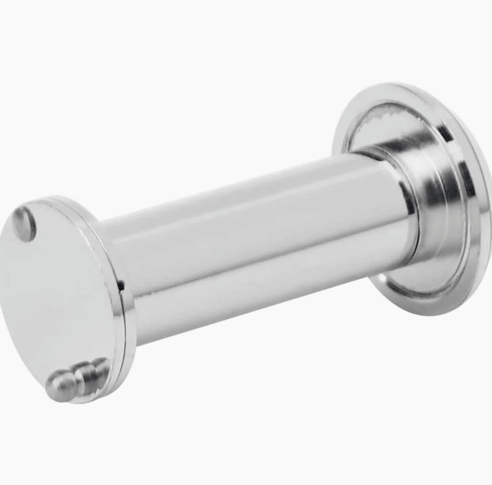 Spioncino grandangolare 35-55 mm – Con coperchio e occhiello per porte