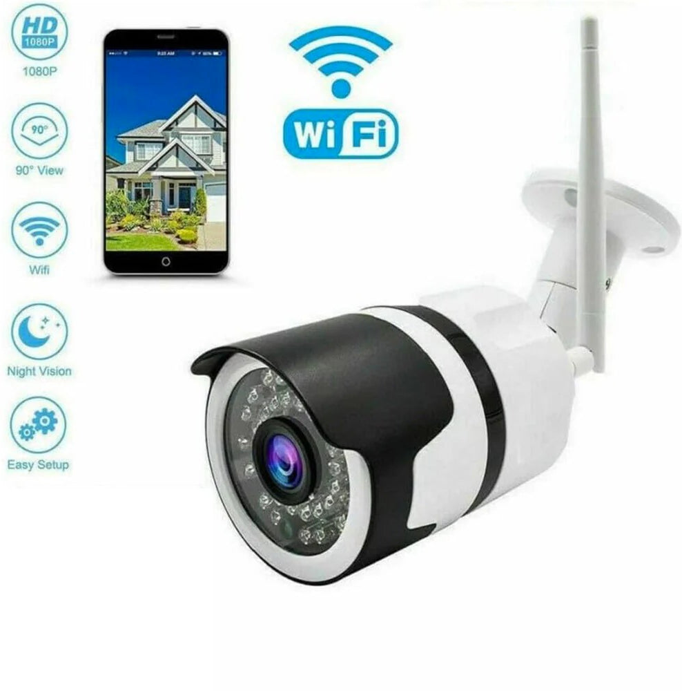 Telecamera Wi-Fi con 36 LED infrarossi, lente da 3.6mm, HD 1080P (3.0MP)