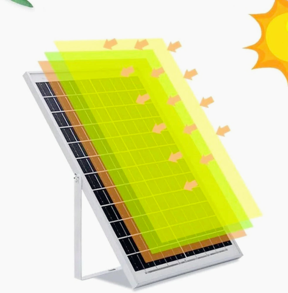 Faro solare LED 800W – alta luminosità crepuscolare TOP - ambraled