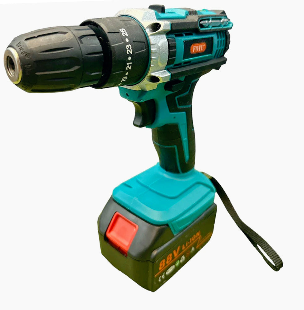 Kit 4in1 tassellatore svita bulloni – trapano flex 2 batterie 88V - ambraled