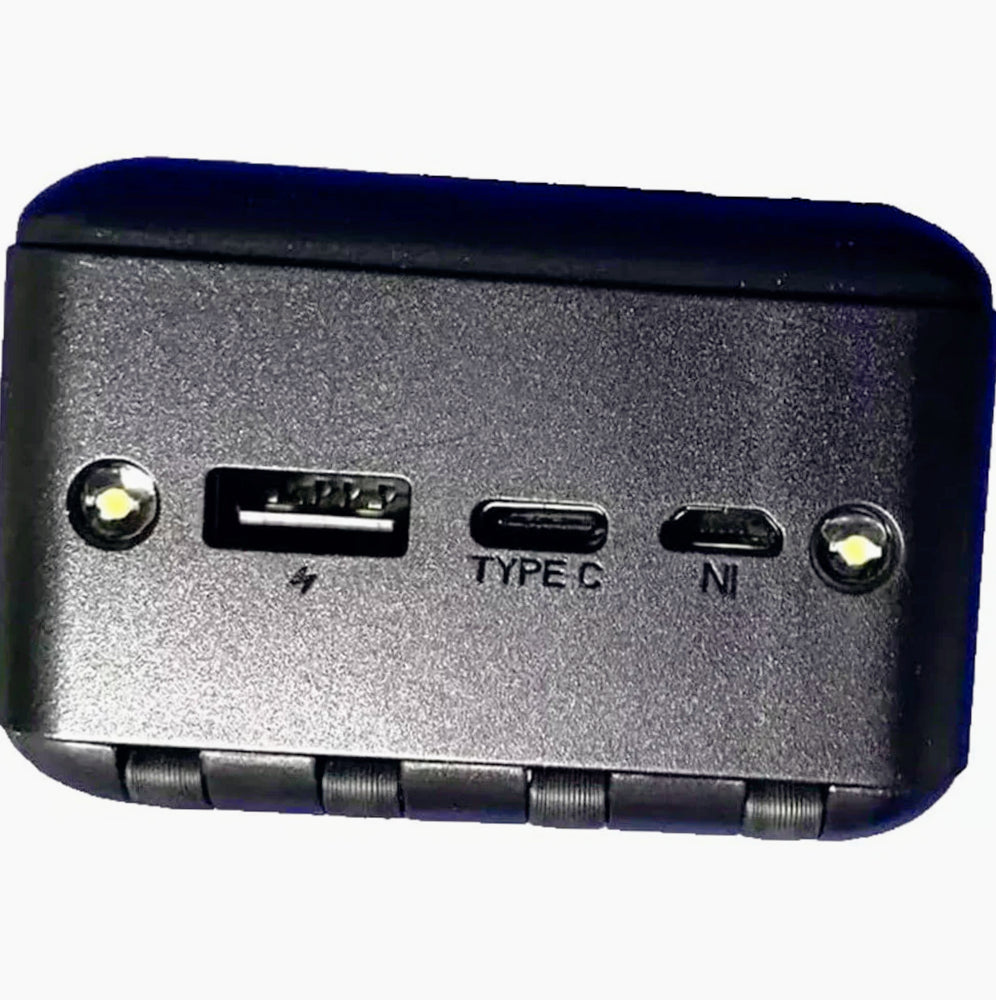 Power bank 50000mAh con pannello solare – Torcia e porte USB Type-C e micro USB - ambraled