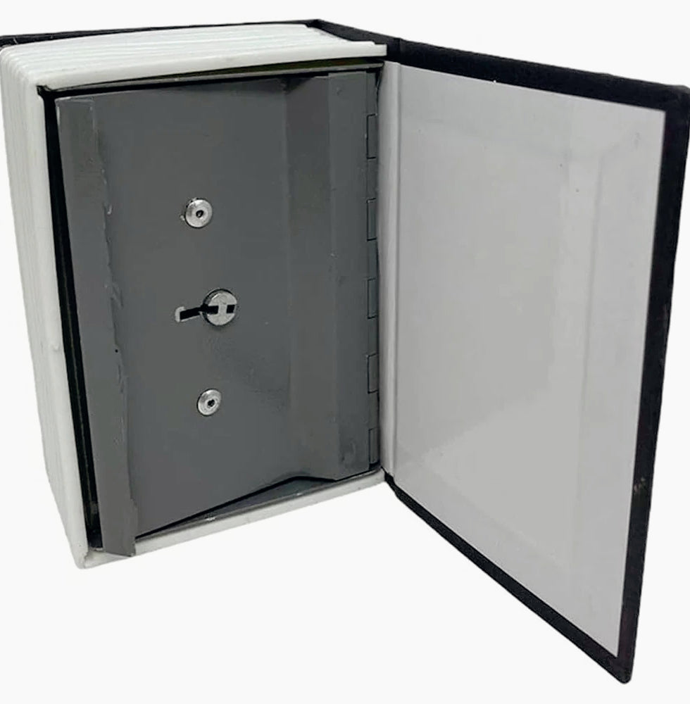 Cassaforte a forma di libro – portavalori 2 chiavi - ambraled
