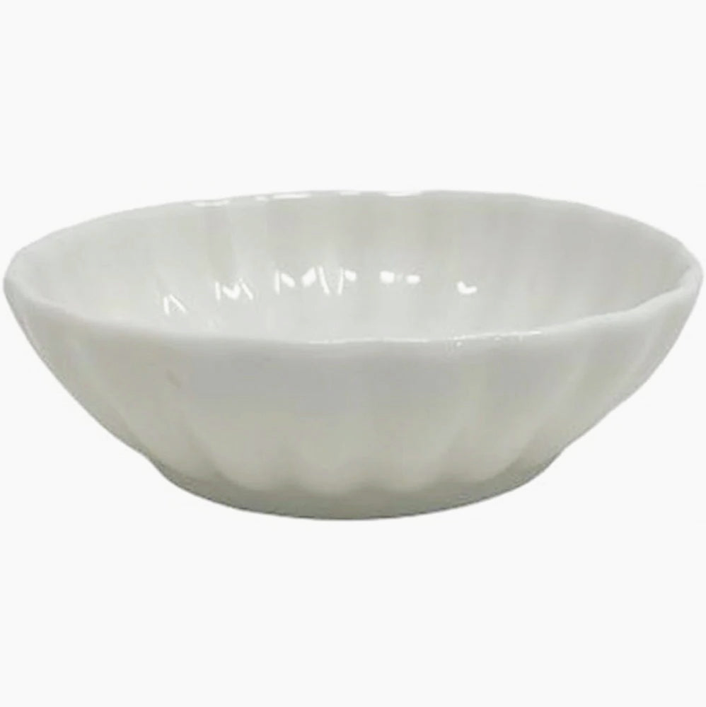 Set 4 ciotole in ceramica per aperitivi, snack, salse e finger food - ambraled