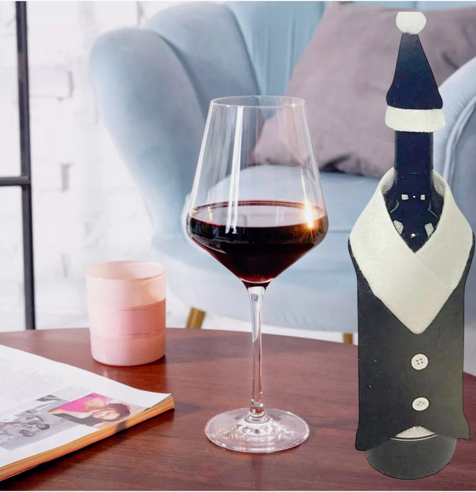 2 copri bottiglia per vino spumante – eleganti per abito uomo matrimonio (60 caratteri) - ambraled