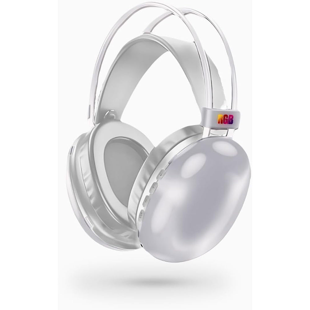 Cuffia Bluetooth ricaricabile – wireless con luci RGB per smartphone - ambraled
