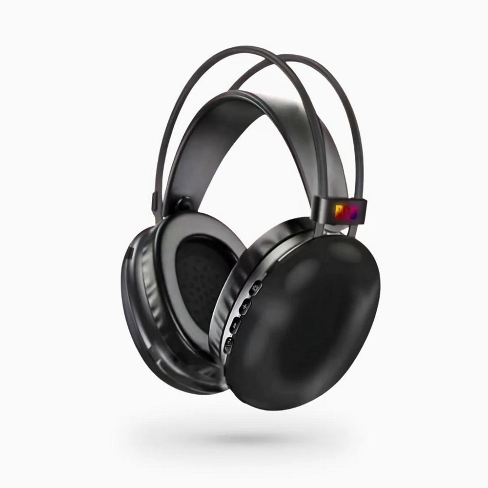 Cuffia Bluetooth ricaricabile – wireless con luci RGB per smartphone - ambraled
