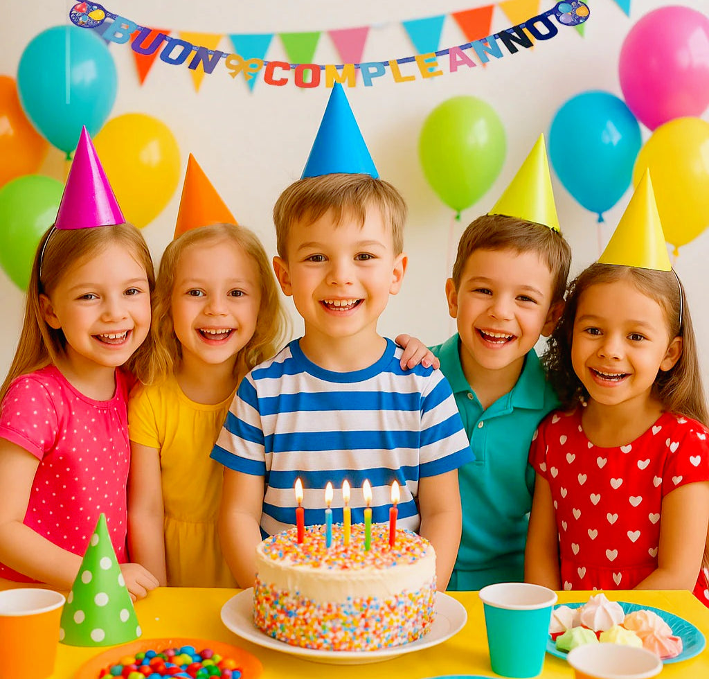 3 Festoni Striscioni Buon Compleanno per Decorazione Feste e Party - ambraled