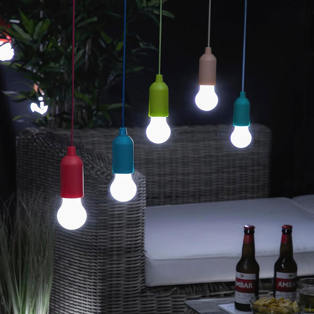 Lampadina led portatile 3W lampadine colorate per casa campeggio - ambraled