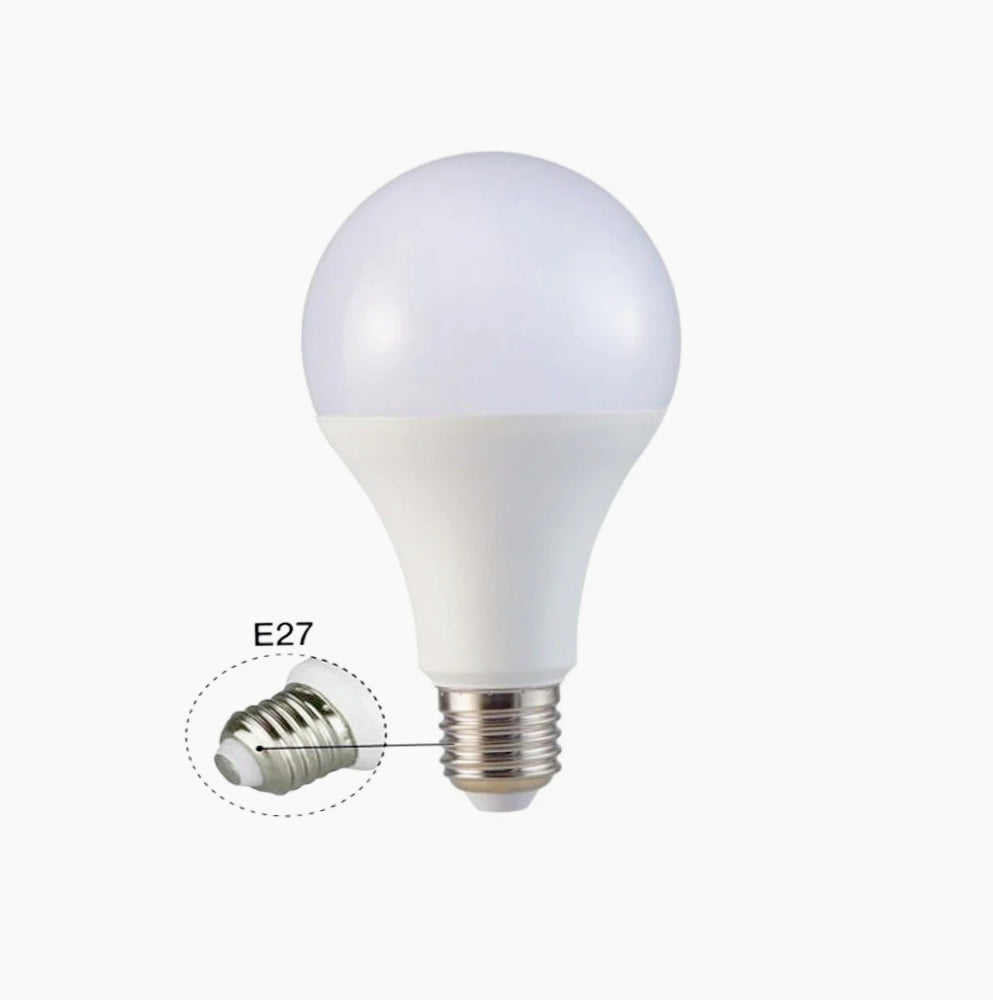 Lampadina LED 10W A60 E27 – Sfera, luce fredda 6500K / calda 3000K / naturale 4000K - ambraled
