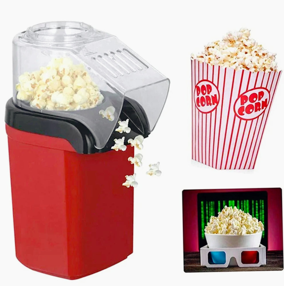 Macchina popcorn ad aria – cottura senza olio per feste - ambraled