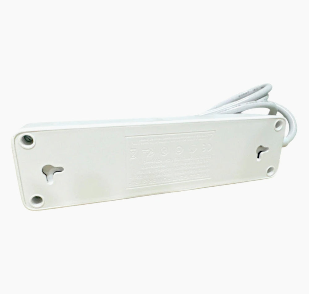 Multipresa Schuko 2-5 posti – USB-C 16A con interruttore - ambraled