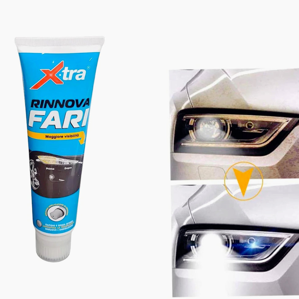 Asta togli graffi – Lucidante e pulitrice per rinnovare fari e fanali auto/moto - ambraled