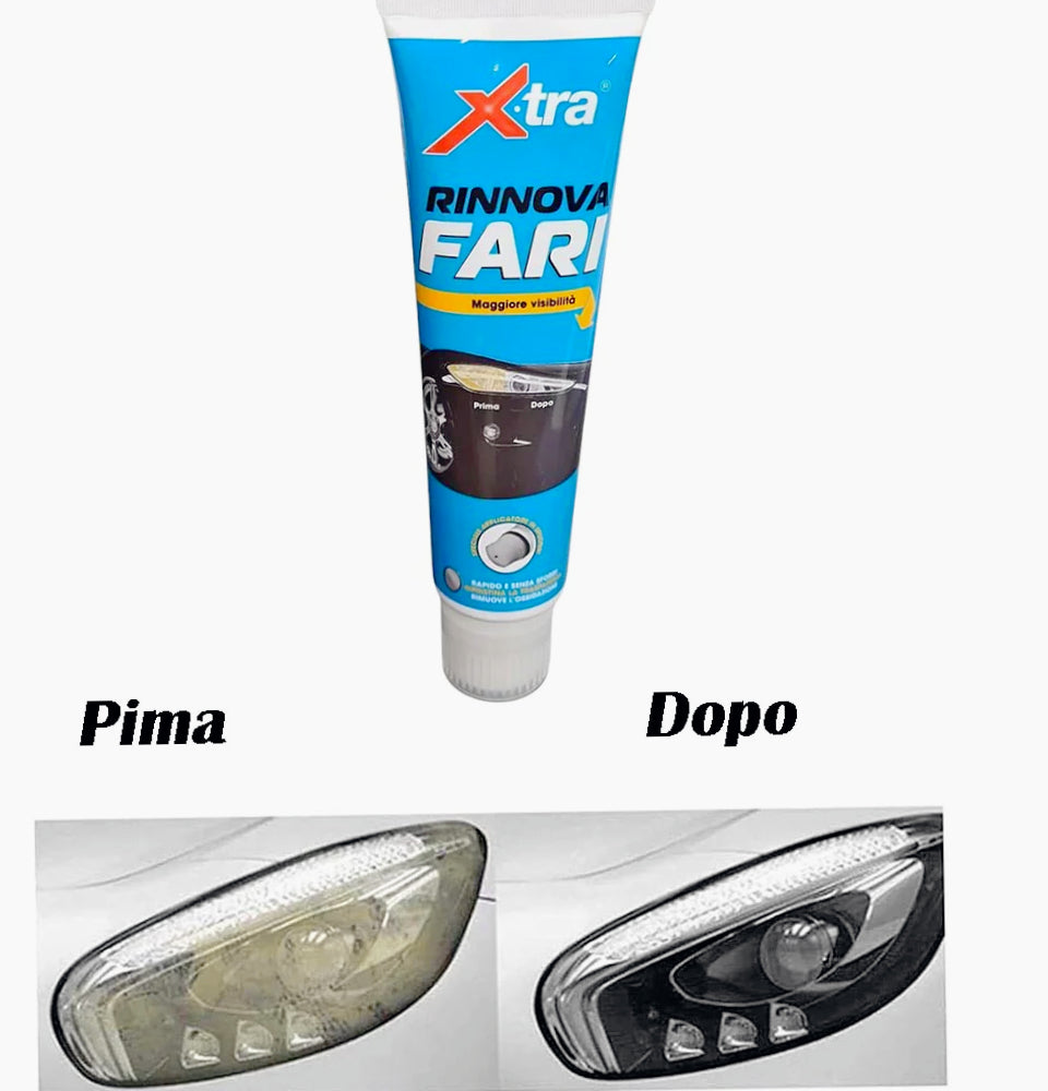 Asta togli graffi – Lucidante e pulitrice per rinnovare fari e fanali auto/moto - ambraled
