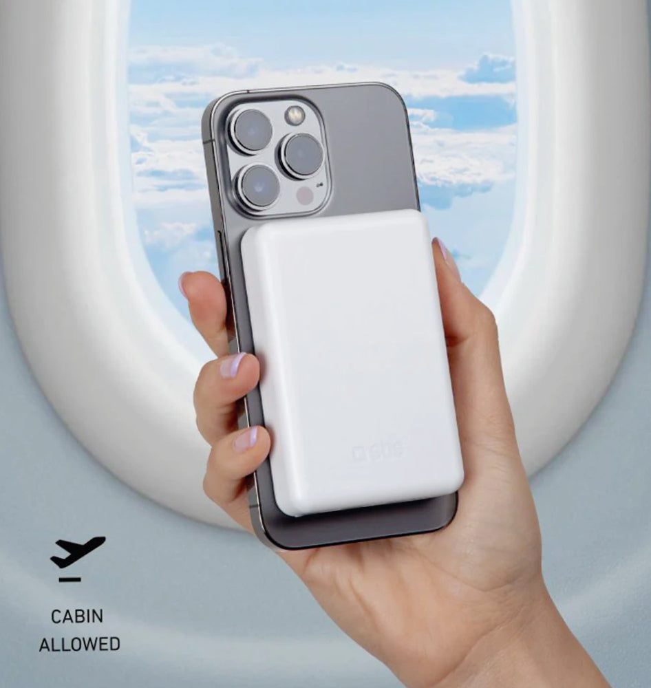 Power bank magnetico 10000mAh wireless – Caricabatteria per smartphone - ambraled