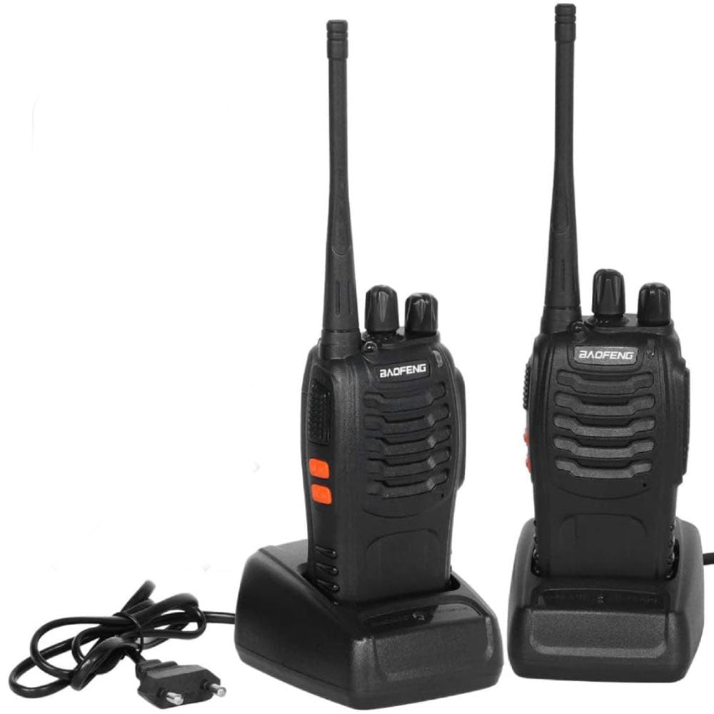 Ricetrasmittente portatile UHF 5W 16 canali – trasmissione radio fino a 3Km – professionale e compatta - ambraled