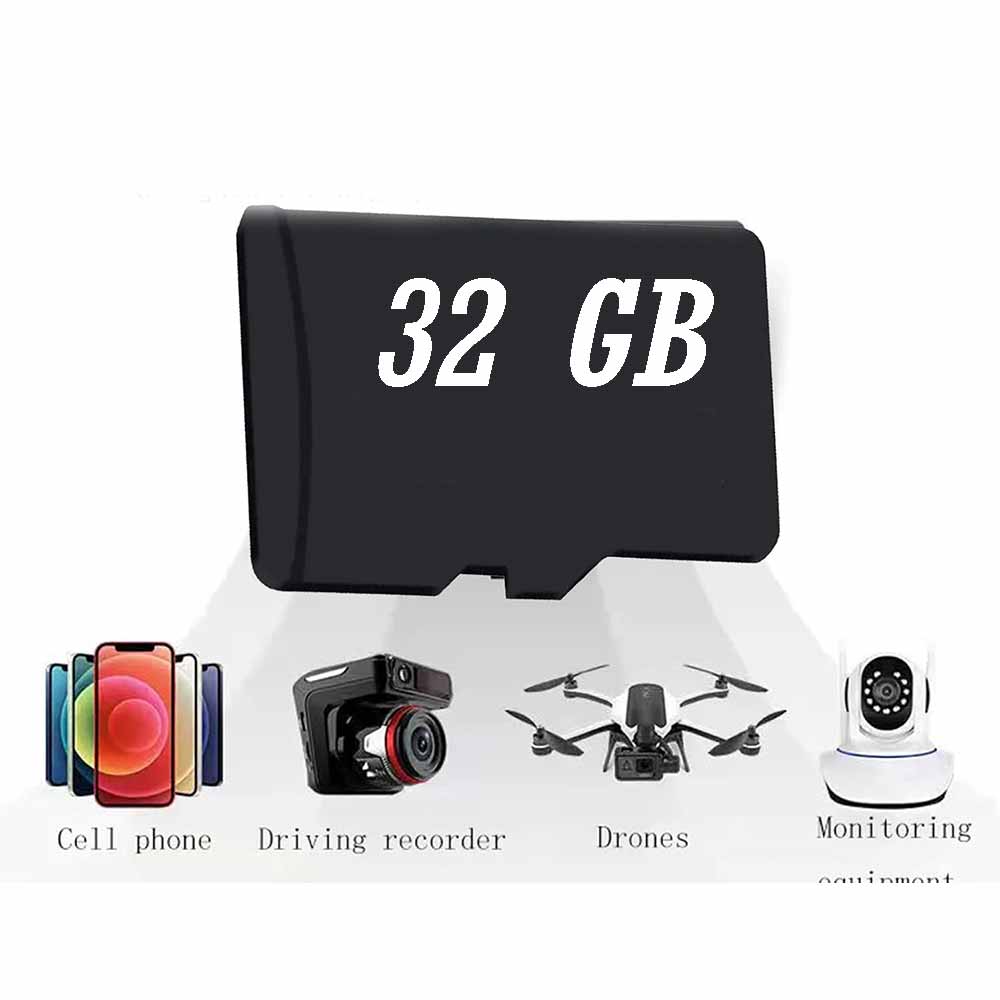 MicroSD con adattatore – 8/16/32/64/128GB memoria - ambraled