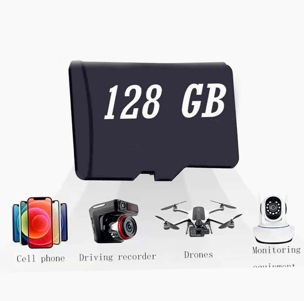 MicroSD con adattatore – 8/16/32/64/128GB memoria - ambraled