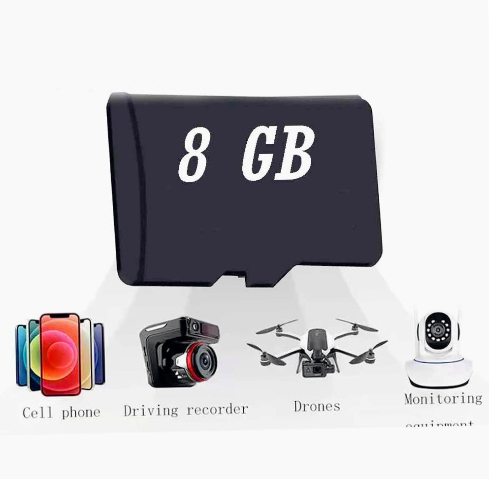 MicroSD con adattatore – 8/16/32/64/128GB memoria - ambraled