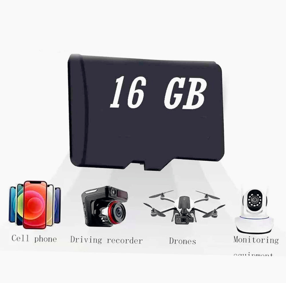 MicroSD con adattatore – 8/16/32/64/128GB memoria - ambraled