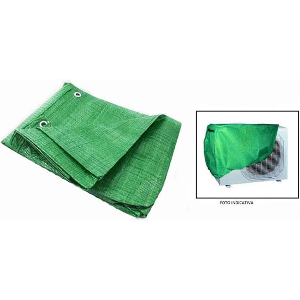 Telo protettivo occhiellato PVC impermeabile x sdraio condizionatore - ambraled