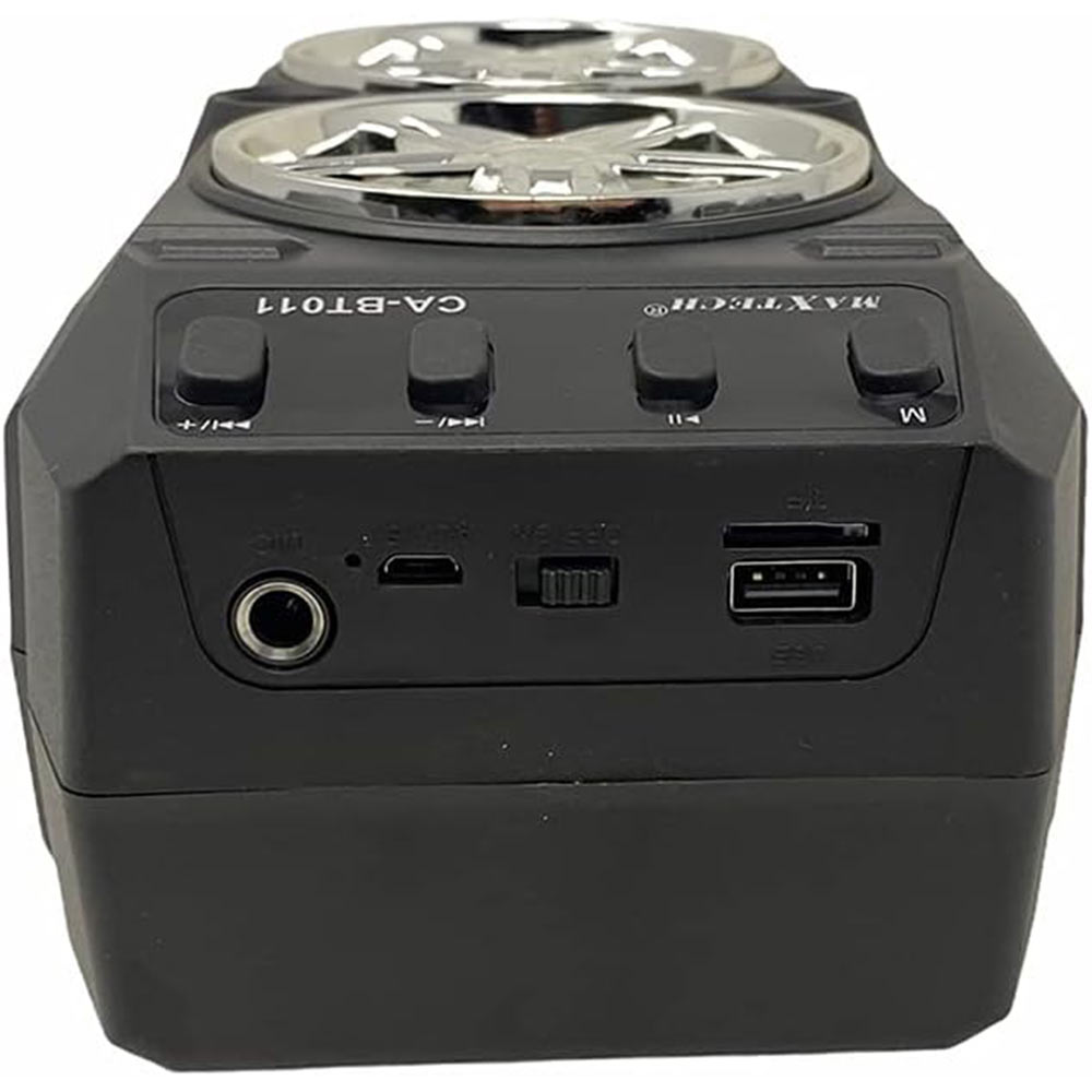 Speaker bluetooth 15w ricaricabile con luci microfono USB e radio FM - ambraled
