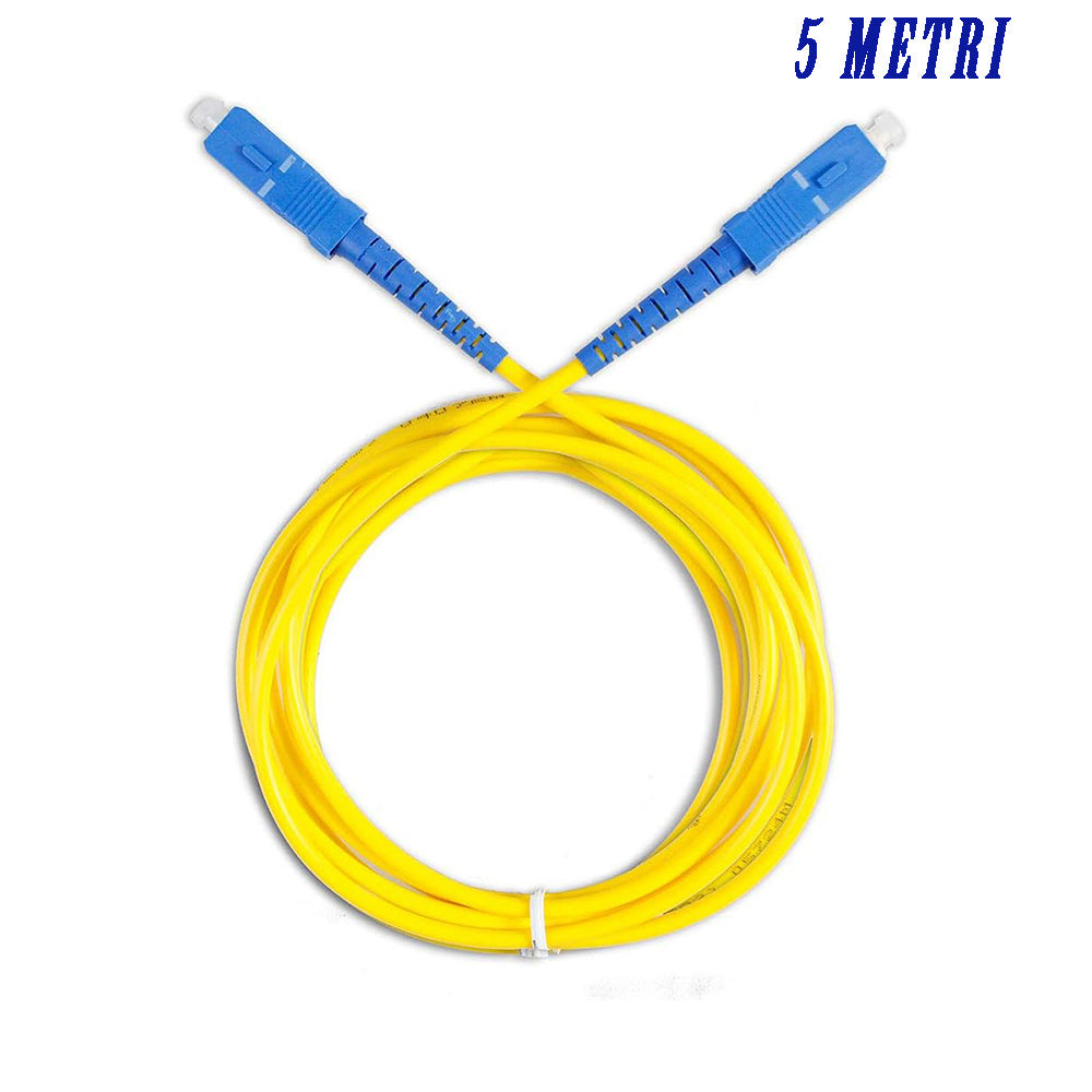 Cavo fibra ottica SC-UPC – Toslink audio digitale surround - ambraled