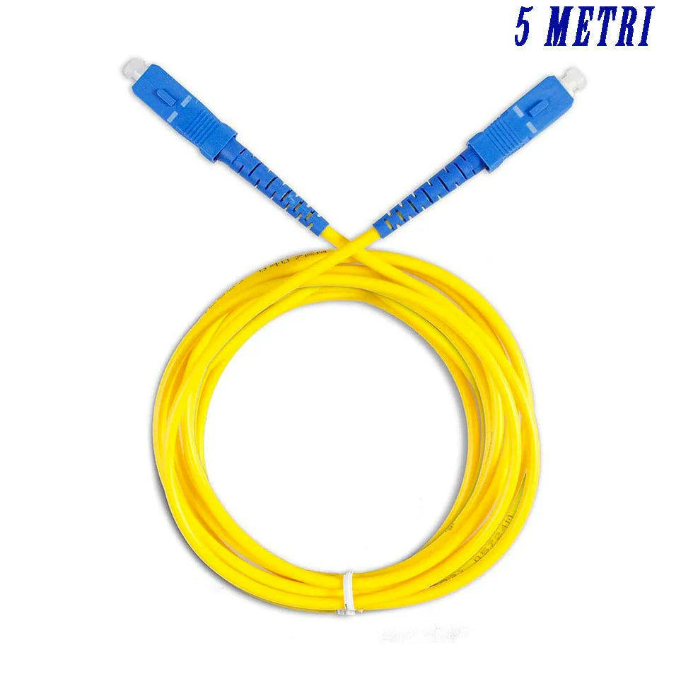 Cavo fibra ottica SC-UPC – Toslink audio digitale surround - ambraled