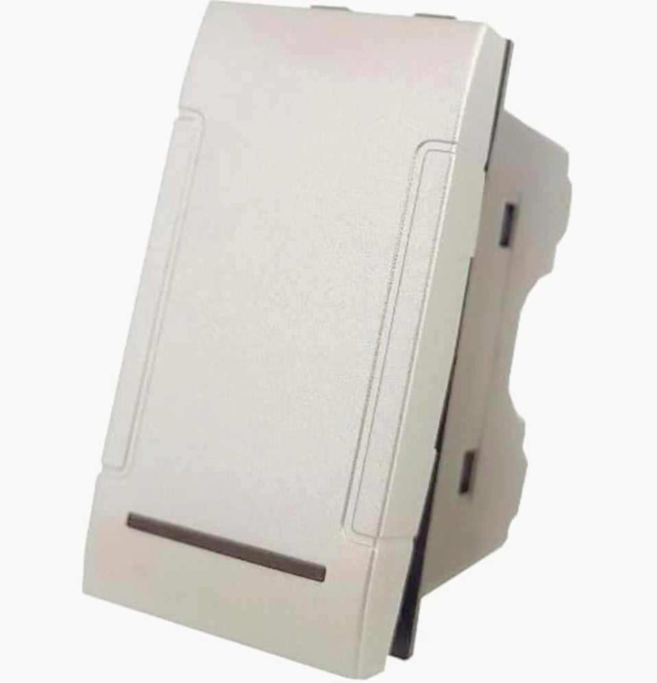 Pulsante unipolare 10A 250V con relè – Compatibile Living Light International Air