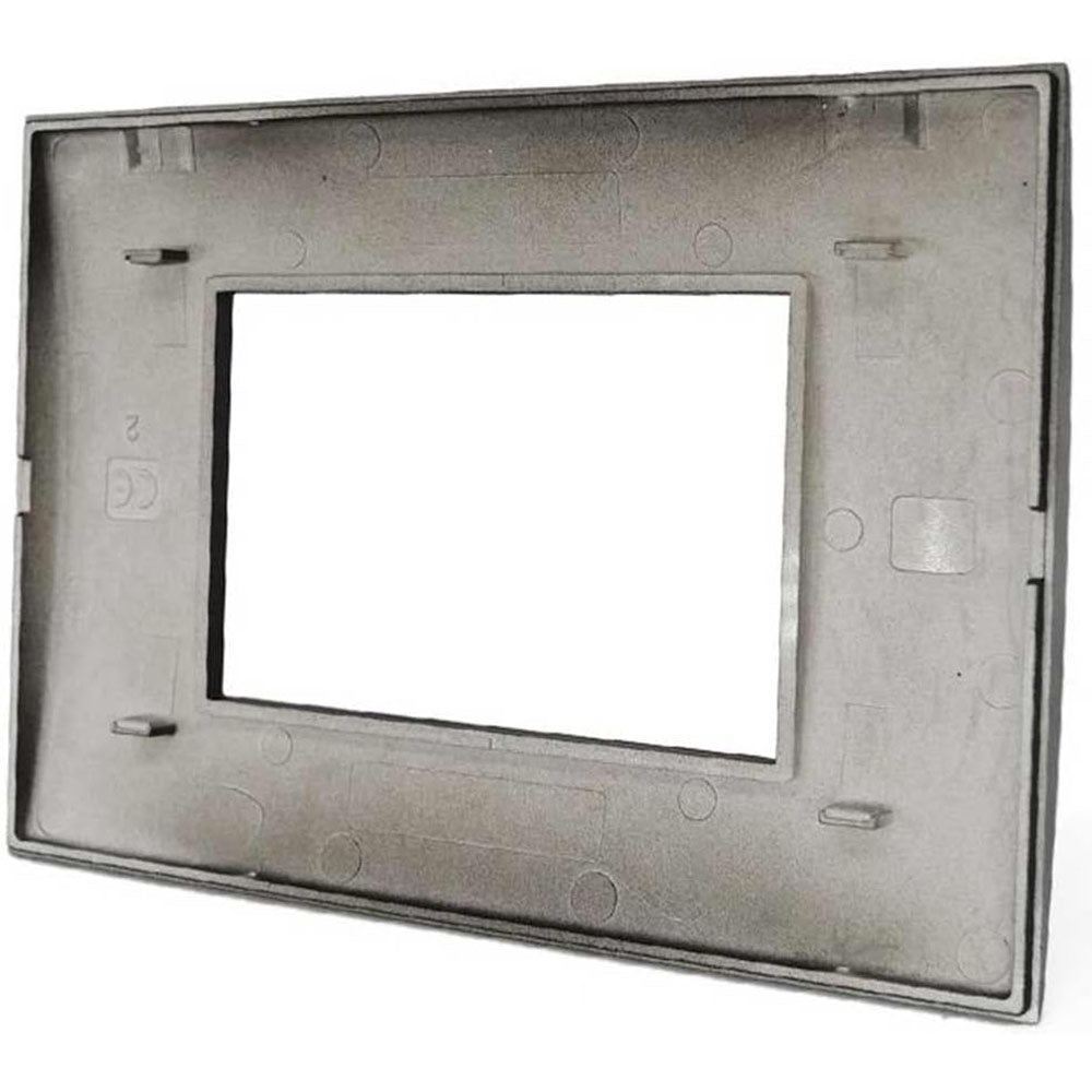 Placchetta 3 4 7 posti nero compatibile con matix - ambraled