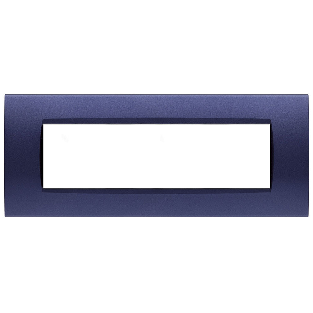 Placchetta blu navy 3-7 posti compatibile living light cassetta 503 - ambraled