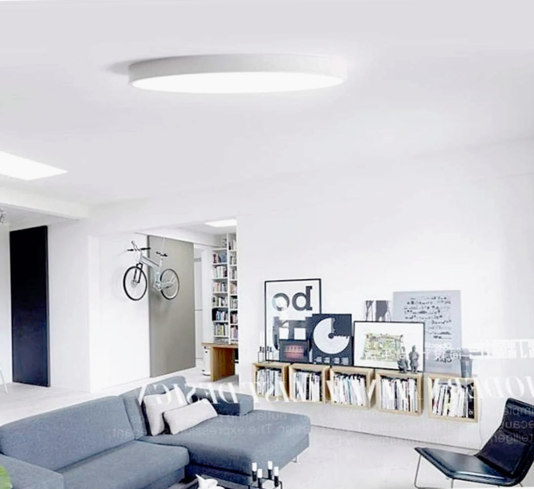 Plafoniera LED rotonda 70W - Lampada bianca con luce fredda (6500K) o naturale (4000K) - ambraled