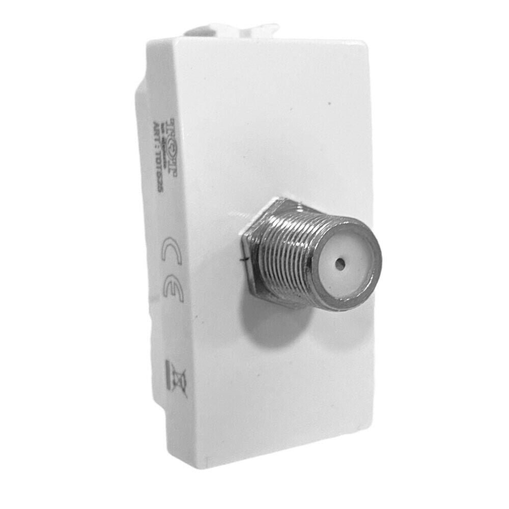 Presa TV a vite satellitare – Compatibile con Vimar Plana - ambraled