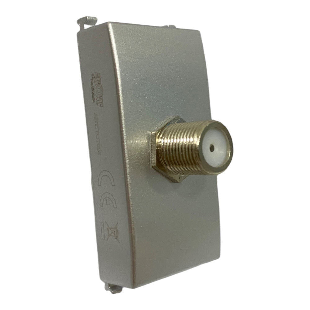 Presa TV a vite satellitare – Compatibile con Vimar Plana - ambraled