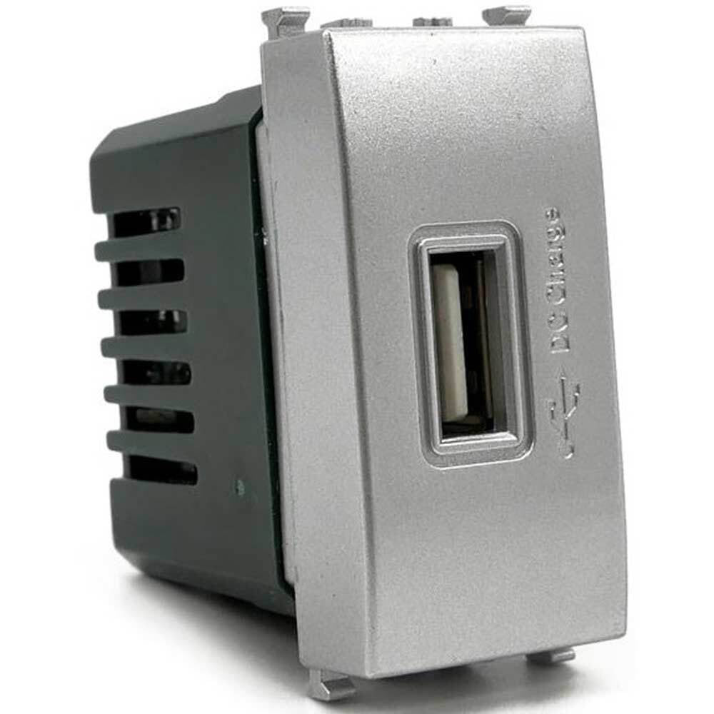 Presa USB compatibile con Vimar Plana 5V