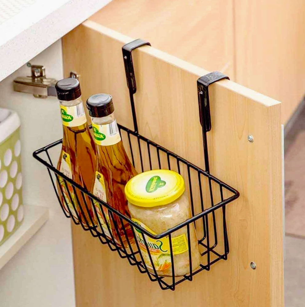 Cestino porta oggetti – appendi a ante/cassetti cucina/bagno - ambraled