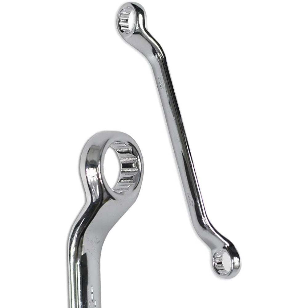 Chiavi poligonali doppia testa curva – kit 6 pezzi con custodia - ambraled