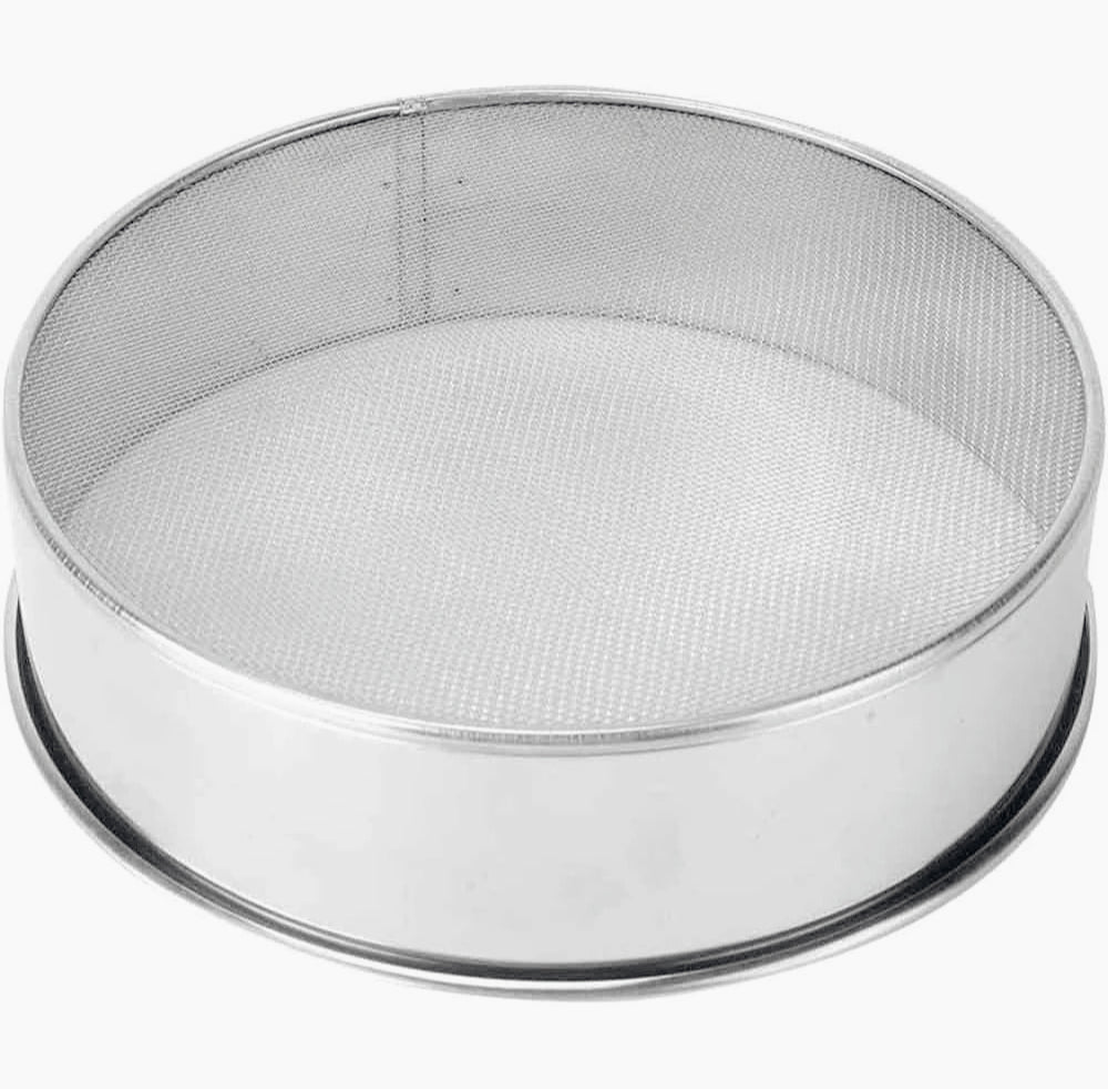 Set 3 setacci rotondi da cucina per farina, zucchero e cacao - ambraled
