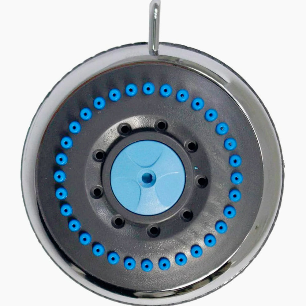 Soffione doccia rotondo multigetto Ø7,5 cm, cromato - ambraled