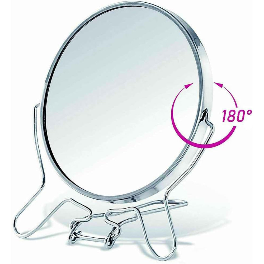 Specchio cosmetico da trucco con zoom ingrandimento ø 19 cm