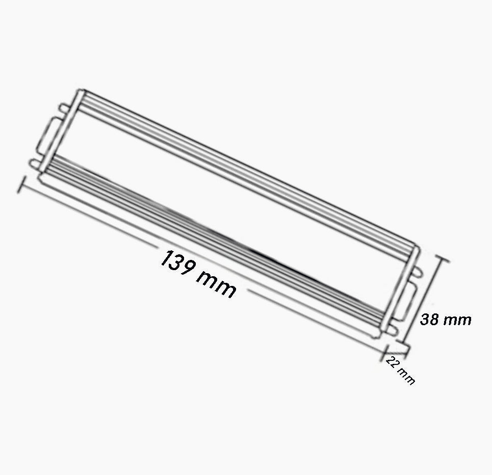 Alimentatore Stabilizzato Impermeabile 24V 2.5A 60W IP67 - 220V - ambraled