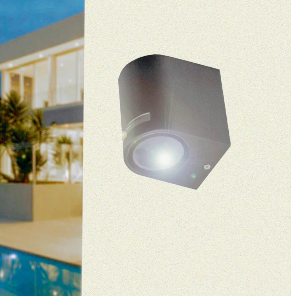 Applique esterna muro giardino GU10 IP54 – lampada da esterni - ambraled
