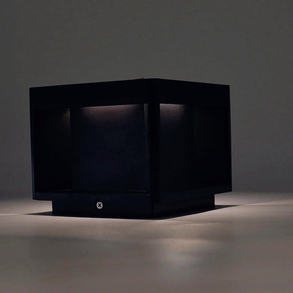 Faretto solare LED 10W – cubo parete CCT IP65 - ambraled