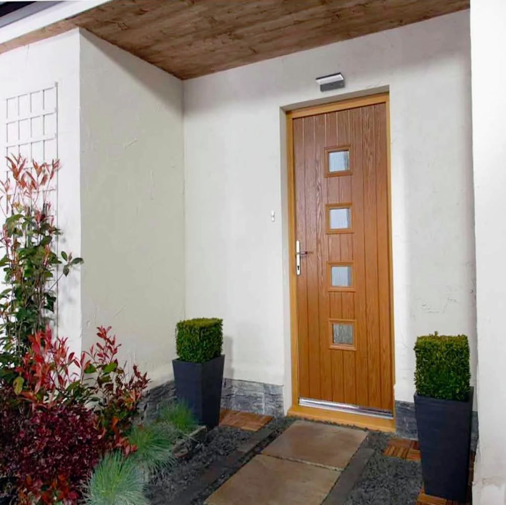 Applique led per esterno 10 watt per facciata balcone terrazzo IP54 - ambraled