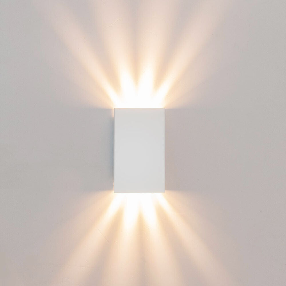Applique LED esterna 10W doppio fascio di luce regolabile – Protezione IP65 - ambraled