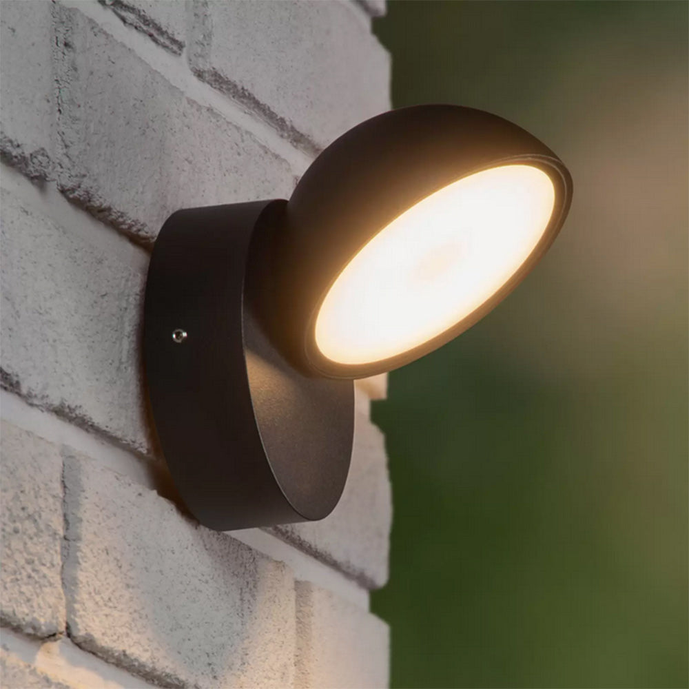 Applique a LED per esterni 12W – Tecnologia CCT, luce regolabile bianca calda/fredda, colore bianco o grigio - ambraled