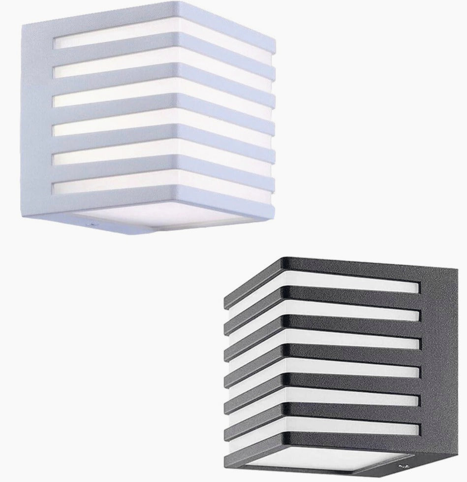 Applique cubo in LED per esterni – 10W tecnologia CCT IP54 - ambraled